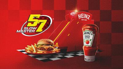 Slow and Saucy: Heinz® unveils the Slowmaster 57 C The worlds first ketchup racetrack where speed takes a backseat and true quality finishes last!